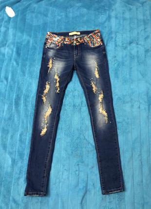 Стильные джинсы regular fit. классический стиль1 фото