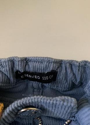 Теплі штани на дівчинку 4