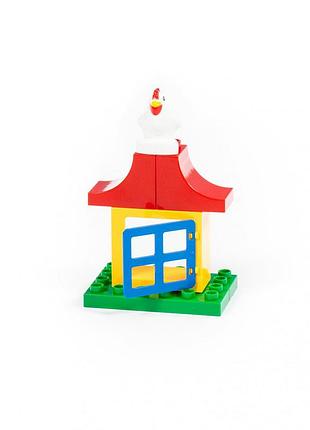 Конструктор максі міні-домік, 21 елементи, «полісся» (77677) 5