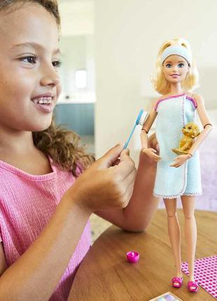 Барбі спа з цуциком barbie spa doll оригінал барбі собачка релакс аксесуари3 фото