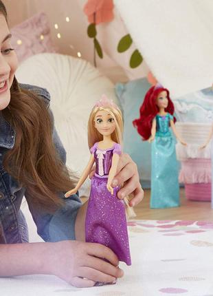 Лялька рапунцель від хасбро disney princess royal shimmer rapunzel doll сша2 фото