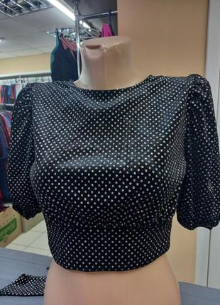 Нарядный женская блуза топ, р.xs