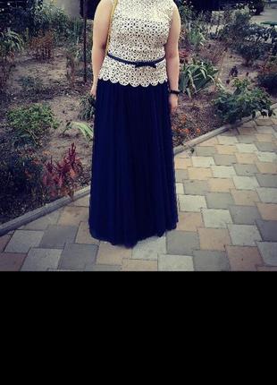 Вечернее платье большого размера