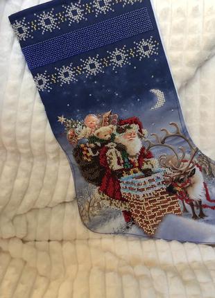 Новорічний декор чобіток