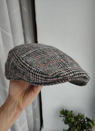 Кепка жиганка brook taverner 58 хулиганка, восьмиклинка harris tweed