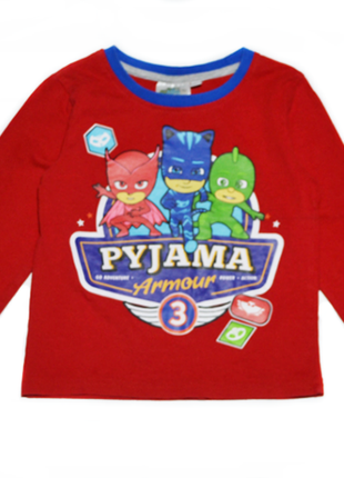 Красный реглан pj masks на мальчика 4 года