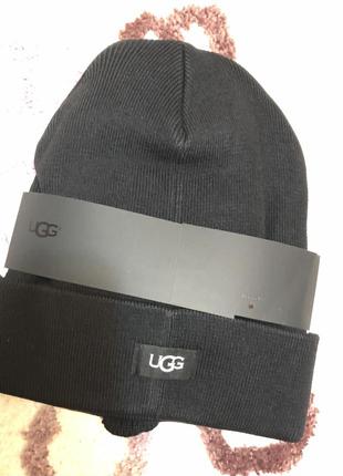 Набор шапка и сенсорные перчатки ugg оригинал5 фото