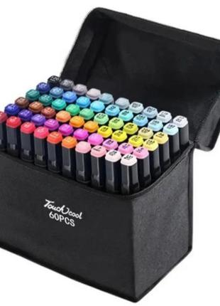 Набор двусторонних маркеров touch с большим запасом чернил