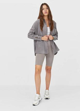 Гарна сорочка сіра л 12