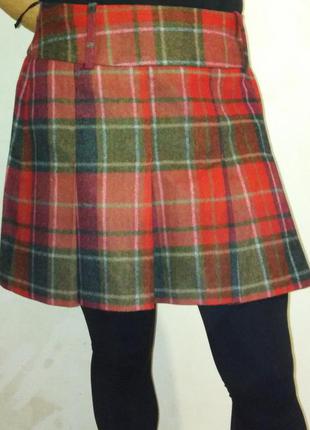 Юбка в складку шерсть