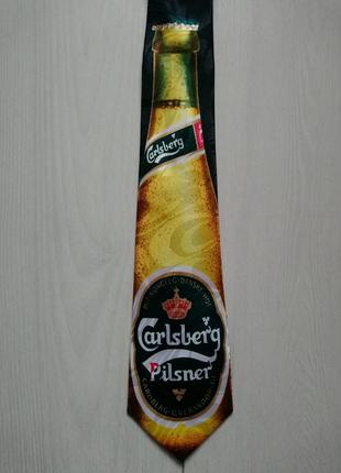 Галстук краватка пиво carlsberg3 фото