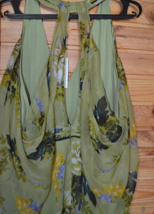 Платье asos шифон, вырезы, шлейф!