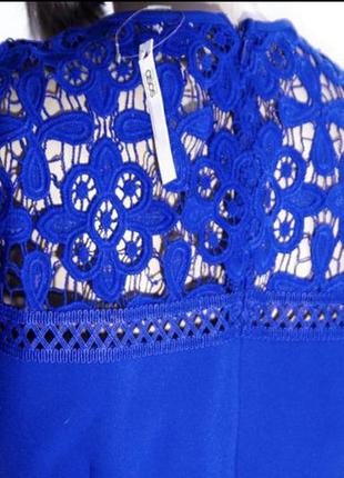 Asos zara святкове ошатне бандажну мереживну сукню міді футляр короткий6 фото