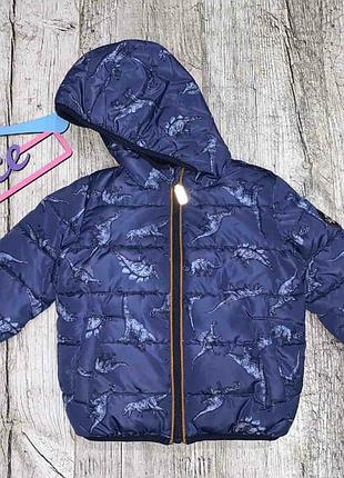 Демісезонна куртка в динозаври р. 92