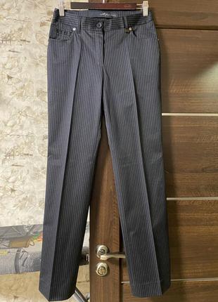 Идеальные коттоновые брюки а полоску,сигареты,хлопок gvb code1 фото
