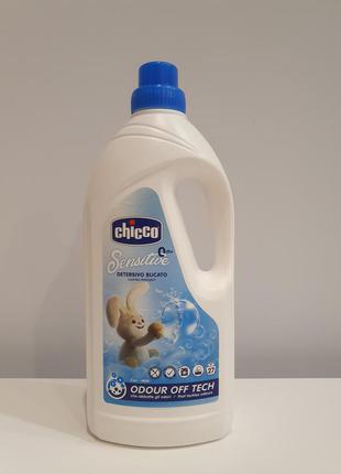 Cредство для стирки детской одежды chicco baby sensitive италия (0+ лет) 27 стирок1 фото