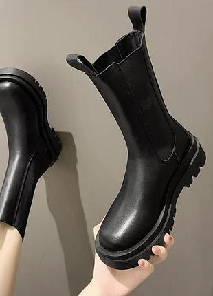 Ботинки bottega veneta демисезон