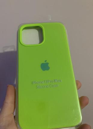 Чохол на iphone 13 pro max silicone case