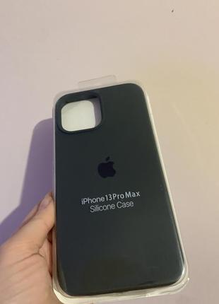 Чохол на iphone 13 pro max silicone case1 фото