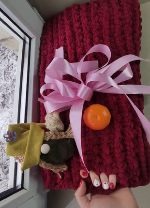 Плюшевий пледик для немовлят коверт на виписку (безкоштовна доставка)