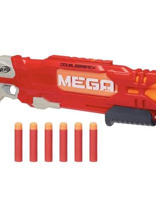 Бластер n-strike mega doublebreach, «nerf» (b9789)