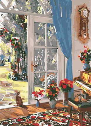 Художественный творческий набор, картина по номерам усадьба, 50x40 см, «art story» (as0359)