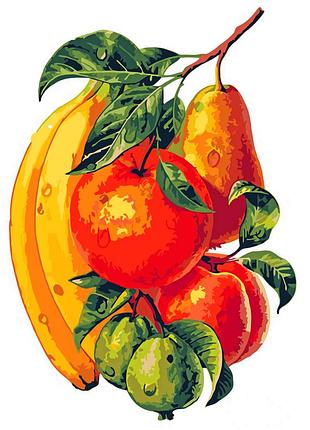 Художній творчий набір, картина за номерами мультифрукт, 30x40 см, «art story» (as0593)