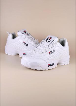 Кроссовки fila white liz