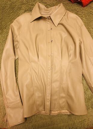 Шкіряна сорочка