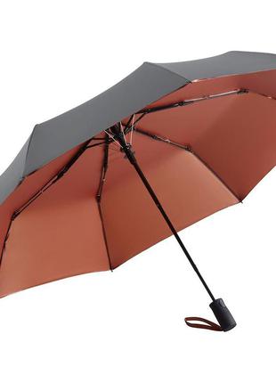 Зонт-мини fare 5529 серый/медный