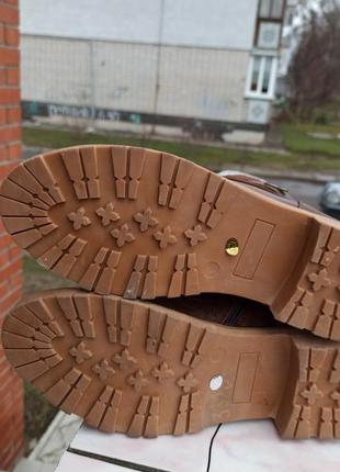 Комфортные демисезонные сапоги, ботинки на шнуровке 40-4110 фото