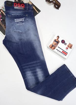 Цікаві чоловічі джинси c дірками4 фото