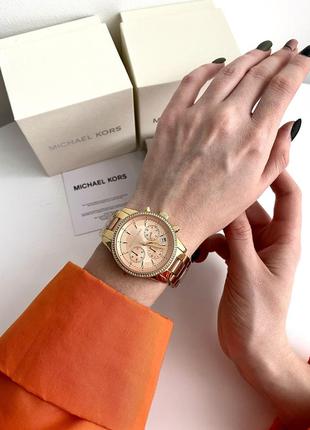 Michael kors женские наручные часы майкл корс ritz оригинал жіночий годинник оригінал на подарок жене подарок девушке8 фото