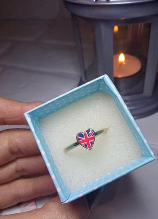 Кольцо великобритания   флаг 💓❤️