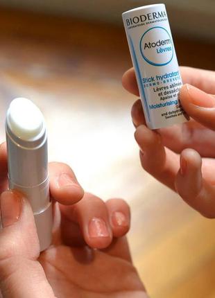 Биодерма ультра-увлажняющий карандаш стик для губ bioderma atoderm