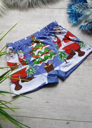 🌲новогодние детские трусики