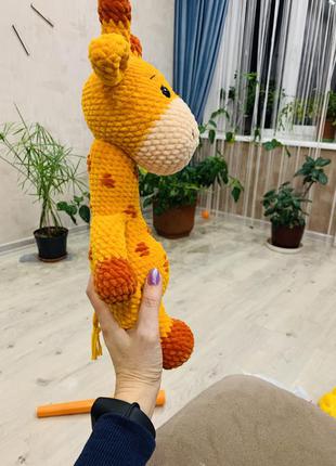 В'язання пов'язана іграшка жирафік4 фото