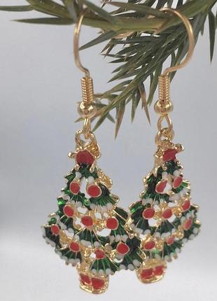 Сережки «ялинка»