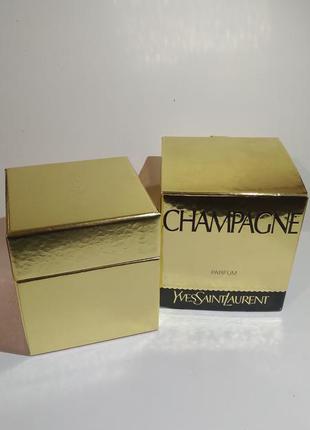 Yves saint laurent "champagne"-parfum 7,5ml vintage1 фото