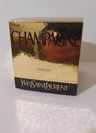 Yves saint laurent "champagne"-parfum 7,5ml vintage2 фото