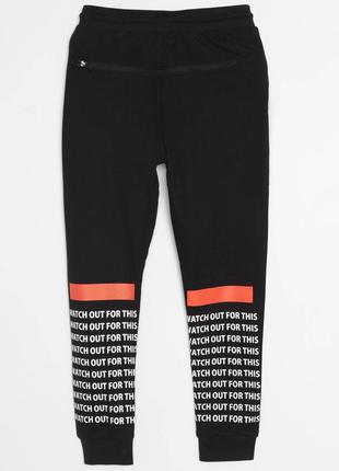 Детские спортивные штаны для мальчика young reporter польша 193-0117b-20-100-1 черный весеннии осенью4 фото