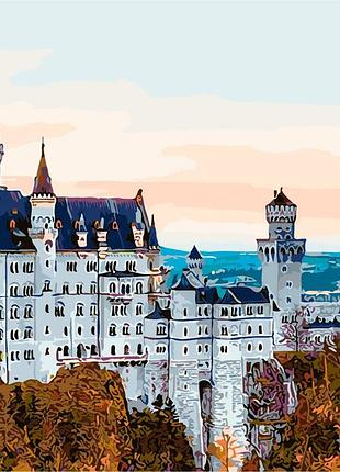 Художній творчий набір, картина за номерами білий замок, 50x40 см, «art story» (as0139)