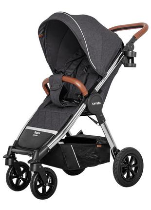 Коляска прогулочная supra, «carrello» (crl-5510), колір solid grey (темно-сірий)