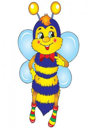 Детские развивающие карточки. счёт "пчелки и цветочки" 13106072 на укр. языке