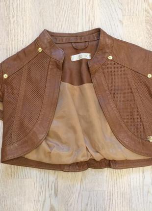 Шкіряне болеро італійського бренду justor