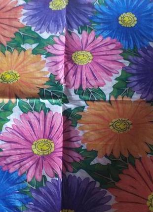 Салфетка для декупажа "гербера"