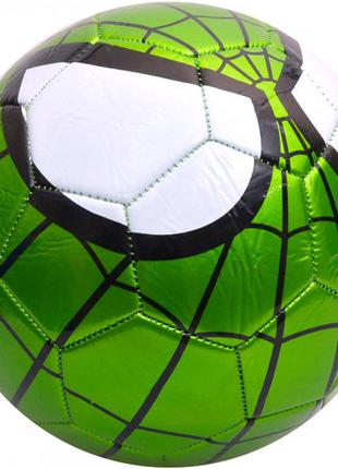 М'яч футбольний "спайдер" зелений