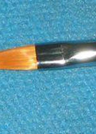 Пензлик для гелю і гель лаку №6 золота ручка2 фото
