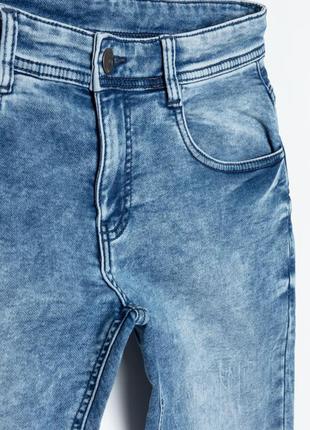 Демисезонные детские джинсы для мальчика young reporter польша 201-0110b-16-000-1 синий2 фото