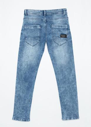 Демисезонные детские джинсы для мальчика young reporter польша 201-0110b-16-000-1 синий3 фото